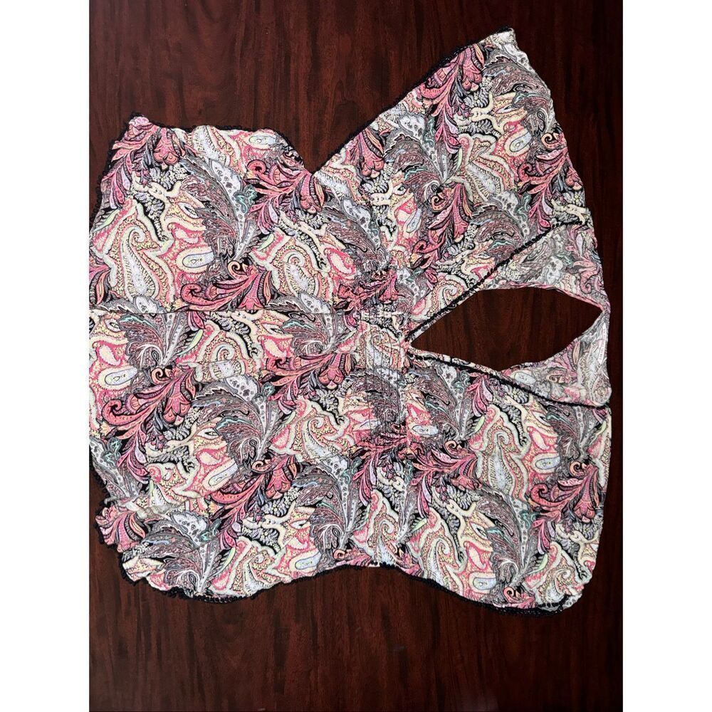 Victoria’s Secret Paisley Print Swim Cover Up Size Medium